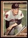 1962 Topps . Bob Nieman Cleveland Indians #182