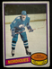 1980 O PEE CHEE REAL CLOUTIER QUEBEC NORDIQUES #178 HOCKEY TRADING CARD.