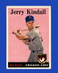 1958 Topps Set-Break #221 Jerry Kindall EX-EXMINT *GMCARDS*