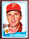 Ed Roebuck #52 Topps 1965 Baseball Card (Philadelphia Phillies) A