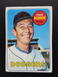 1969 Topps #94 Hank Aguirre - Los Angeles Dodgers - VG