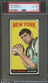 1965 Topps Football #122 Joe Namath Jets RC Rookie HOF PSA 6  LOOKS NICER