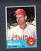 1963 Topps Gene Mauch #318 Philadelphia Phillies