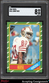 1986 Topps #161 Jerry Rice ROOKIE RC 49ERS SGC 8 NM-MT