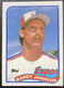 1989 Topps #647 Randy Johnson Rookie Card  RC HOF Expos excellent condition 