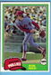1981 Topps #376 Ron Reed Philadelphia Phillies EM
