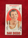 1969 topps basketball #51 Jim Barnett San Diego Excellent