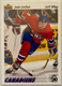 1991-92 Upper Deck John LeClair #345 ROOKIE RC Montreal Canadiens Quebec QC