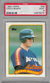 1989 Topps #49, HOFer Craig Biggio, RC, Houston Astros, PSA 9 - Mint
