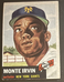 1953 Topps - #62 Monte Irvin 