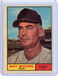 1961 TOPPS RAY MOORE #289 MINNESOTA TWINS AS SHOWN FREE COMBINED SHIPPING