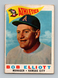 1960 Topps #215 Bob Elliott VGEX-EX Kansas City Athletics Manager Baseball Card
