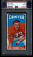 86146382 1965 Topps #55 Ray Jacobs SP Denver Broncos PSA 8 NM-MT