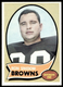 1970 Topps #194 Ron Snidow RC Cleveland Browns NR-MINT SET BREAK!