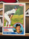 Wade Boggs 1983 Topps Baseball Rookie Card #498 VG-EX