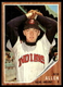 1962 Topps High# #543 Bob Allen Cleveland Indians SP NR-MINT SET BREAK!