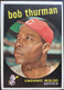 1959 Topps #541 BOB THURMAN Cincinnati Redlegs  MLB baseball card EX+