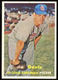 1957 Topps #273 Jim Davis, St. Louis Cardinals.  ExMt