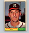 1961 TOPPS BASEBALL #200 WARREN SPAHN  NRMT