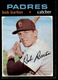 1971 Topps Bob Barton #589 Ex-ExMint