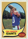 1970 Topps Fran Tarkenton New York Giants #80