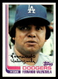 Fernando Valenzuela Los Angeles Dodgers 1982 Topps #510