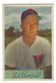 Nice 1954 Bowman card of Washington Senators P. Bob Porterfield #24..Ex+