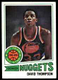 1977-78 Topps David Thompson Denver Nuggets #60 C59