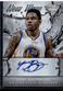 2013-14 Panini Titanium New Wave Signatures Warriors #78 Kent Bazemore Auto 1/1