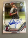 Patrick Sandoval 2019 Bowman Chrome Prospects Autographs #CPA-PS Angels