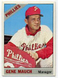 1966 Topps #411 Gene Mauch Philadelphia Phillies Excellent Condition