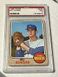 1968 Topps #249 Bill Singer Los Angeles Dodgers PSA 7 Sharp Card!!!