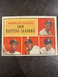 1961 TOPPS #42 1960 AMERICAN LEAGUE BATTING LEADERS