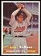 1957 Topps #280 Alex Kellner, Kansas City Athletics.  ExMt+. Centered.