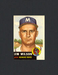 1953 Topps Jim Wilson #208 - Milwaukee Braves - EX-MT+