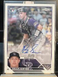 Brian Serven RC Rookie Autograph On-Card Auto 2023 Topps Chrome #RA-BS Rockies