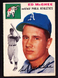 1954 TOPPS #215 ED McGHEE A'S