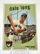 1959 TOPPS Baseball | Dale Long #414 | Chicago Cubs | VINTAGE | Great Shape