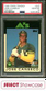 1986 TOPPS TRADED TIFFANY #20T JOSE CANSECO RC ATHLETICS PSA 10