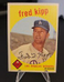 1959 Topps Baseball #258 Fred Kipp RC Los Angeles Dodgers EX+