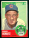 1963 TOPPS #452 BARNEY SCHULTZ NRMT