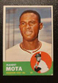 1963 MANNY MOTA TOPPS BASEBALL CARD #141 VG-EX