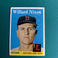 1958 Topps - #395 Willard Nixon