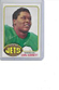 1976 Topps Carl Garrett New York Jets Football Card #218