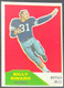 1960 Fleer Billy Kinard Buffalo Bills #51 NFL Football Card