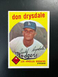 1959 Topps Los Angeles Dodgers Don Drysdale #387...NrMt