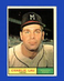 1961 Topps Set-Break #261 Charlie Lau EX-EXMINT *GMCARDS*