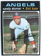 1971 Topps Baseball Trading Card #745 Sandy Alomar California Angels Excellent!