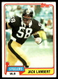 1981 Topps #155 Jack Lambert Pittsburgh Steelers EX-EXMINT NO RESERVE!