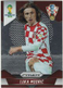 LUKA MODRIC 2014 Panini Prizm World Cup #118 CROATIA Real Madrid 1st RC